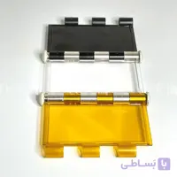 تیغه کرکره برقی پلی کربنات لوله استیل 4 میل