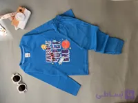 ست بلوز و شلوار نخ و پنبه فضانوردبرند رابین
