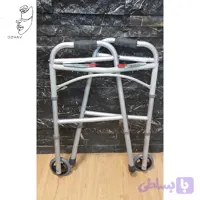 واکر تاشو چرخدار پین قرمز