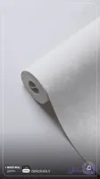 کاغذدیواری white wall کد 11095 | پتینه رنگ سفید روشن بدون اکلیل مات