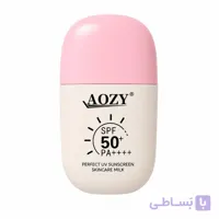 ضد آفتاب بی رنگ آوزی مدل SKINCARE MILK ضد آب و ضد تعریق، شیر ضد آفتاب و مراقبت از پوست وزن 40 گرم