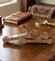 نگهدارنده فیتیله مدل چوبی بسته 10عددی