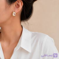 گوشواره فشن زنانه میناکاری