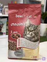 غذا خشک گربه برند bewicat crocinis