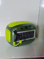 اسپیکر خورشیدی دارای هولدر موبایل
