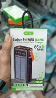 پاور بانک خورشیدی Boxu مدل ‏SOLAR PB-07 سی هزار میلی امپر خورشیدی