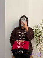 تیشرت کلاهدار LIFE
