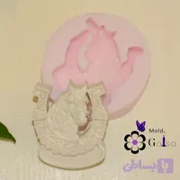 قالب سیلکونی اسب آرجنتو نماد سال 1405 مناسب شمعسازی و سنگ مصنوعی