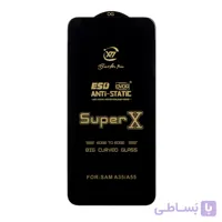 محافظ صفحه نمایش آنتی استاتیک Full Cover Super X مدل Samsung Galaxy A35 / A55