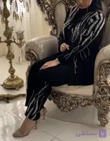 ست کت شلوار مدل فلورا