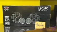 کامپوننت خودرو ال اس آدیو مدل LS-6X1C بسته دو عددی به همراه توئیتر