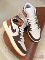 کفش کتونی نایک ایر جردن ۱ ساقدار موکا وارداتی | Nike Air Jordan 1 High Mocha