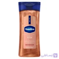 روغن بدن ژله ای شاین دار sunlit glow رنگ طلایی برنزی براق حجم 200 میل