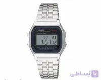 ساعت مچی دیجیتال کاسیو Casio A159WA-N1DF | بند استیل نقره‌ای، طراحی کلاسیک و نوستالژیک