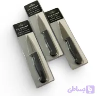 چاقو سرآشپز 5 کربنه الگانت 3.5 اینچ | چاقو پوست‌کن حرفه‌ای استیل ضدزنگ و فوق‌تیز