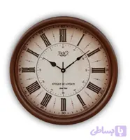 ساعت دیواری چوبی تیک مدل 402 | اعداد انگلیسی
