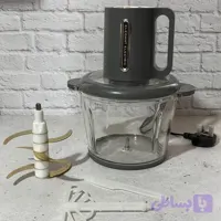 خردکن برقی الگانت 3 لیتری لمسی شیشه‌ای 3 سرعته با 6 تیغه تیتانیومی