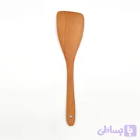 کفگیر بزرگ چوبی الگانت مدل ساده با روکش ضد آب چوب راش