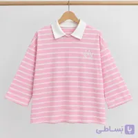 تیشرت راه راه زنانه و دخترانه کد 4102