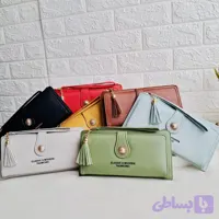 کیف پول زنانه طرح خورشیدی؛ جادار، کاربردی و شیک