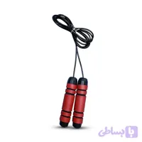 طناب ورزشی بلبرینگ دار دسته اسفنجی سیم بکسلی