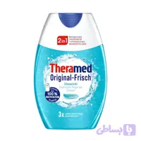 ژل خمیر دندان ۲ در ۱ ترامد (Theramed) مدل Original-Frisch – حجم ۷۵ میلی‌لیتر