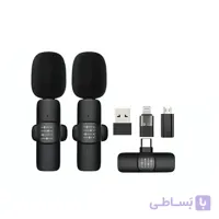 میکروفون بی سیم یقه‌ای Microphone Wireless Boss K9
