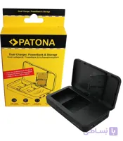 پک شارژر دوبل و باتری پتونا مدل Patona Platinum NP-FZ100 2400mAh