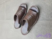 صندل طبی مردانه تمام چرم گاوی