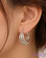 گوشواره سه حلقه پینترستی