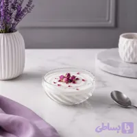 پیاله شیشه ای کاسه اجیل شیشه ای طرح کایلا بسته 6 عددی