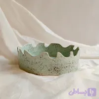 ظرف پذیرایی میوه خوری سرامیکی دستساز قطر ۳۰ سانتیمتر