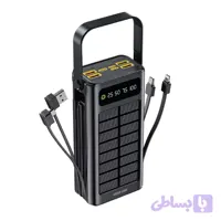 پاوربانک خورشیدی 30000 میلی آمپر گرین لاین Solar X توان 20وات