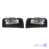 چراغ مه شکن جلو زرین صنعت مدل PG-405 مناسب برای پژو 405