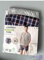 ست تیشرت شلوارک مردانه برند آلمانی LIVERGY سایز M