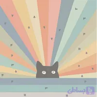 پک کامل نقاشی شماره‌ دار نقاشیسم طرح طبیعت بوم ۲۰×۲۰ مناسب تمام سنین