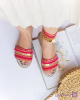 صندل زنانه سوزندوزی طرح سِتی