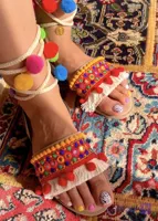 صندل زنانه بندی مدل سیترا
