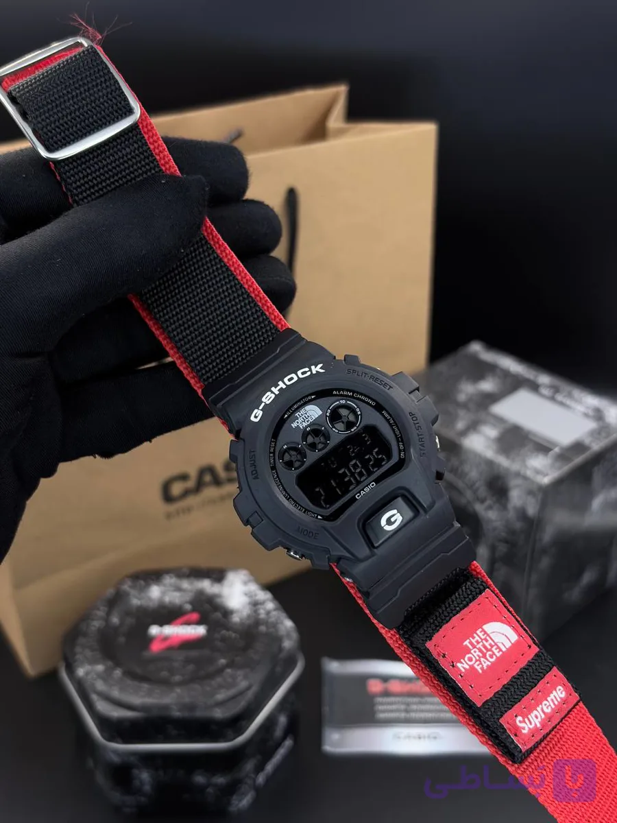 ساعت مچی کاسیو جیشاک مدل ۶۹۰۰ نورس فیس CASIO G-SHOCK