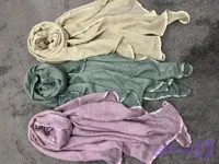 شال گان دوزی شده دستک ماهی کنفی دخترونه
