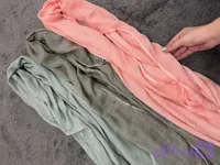 شال حصیری نوار گان دوزی وارداتی