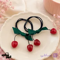 کش مو گیلاسی اکسسوری ترند و فانتزی کد 1010