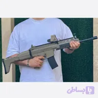 شاهکار تفنگ های تیر ژله ای اسلحه SCAR رگباری