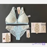 ست سوتین و شورت از برند SYLVIE MEIS آبی خوشرنگ