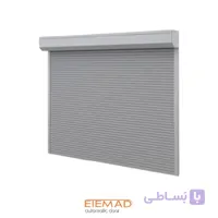 درب کرکره برقی آلومینیومی