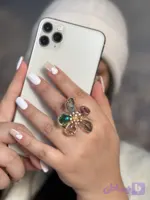 انگشتر زنانه طرح گل - شهرزادگالری