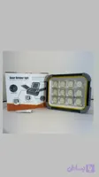 چراغ پروژکتور شارژی خورشیدی Solar Outdoor Light مدل ZL-509 توان 200 وات تا شو با ماندگای 12 ساعته بعد از هر شارژ