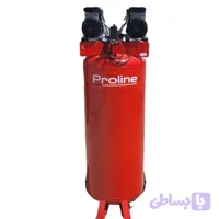 کمپرسور باد ۲۵۰ لیتری 2 موتوره بدون روغن با توان 3200
