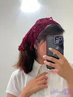 باندانا دست بافت زنانه