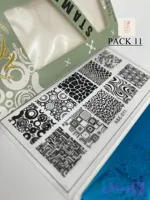 شابلون طراحی ناخن A&E ای اند ای شماره 11